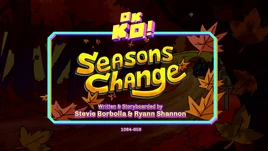 Seasons Change Titlecard