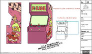 Elodie Arcade Cabinet Model