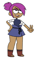 Enid´s ninja outfit in "Monster Party".