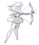 Elodie Bow and Arrow Drawing DD