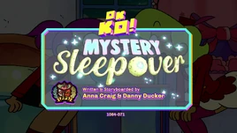 Mystery Sleepover Titlecard