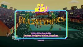 Plazalympics Titlecard