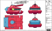 Hover Tank (Angler Tank) production design