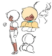 Yellow Technique character design by Mira Ongchua