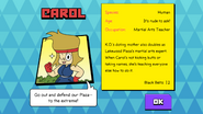 Carol's profile in OK K.O.! Lakewood Plaza Turbo