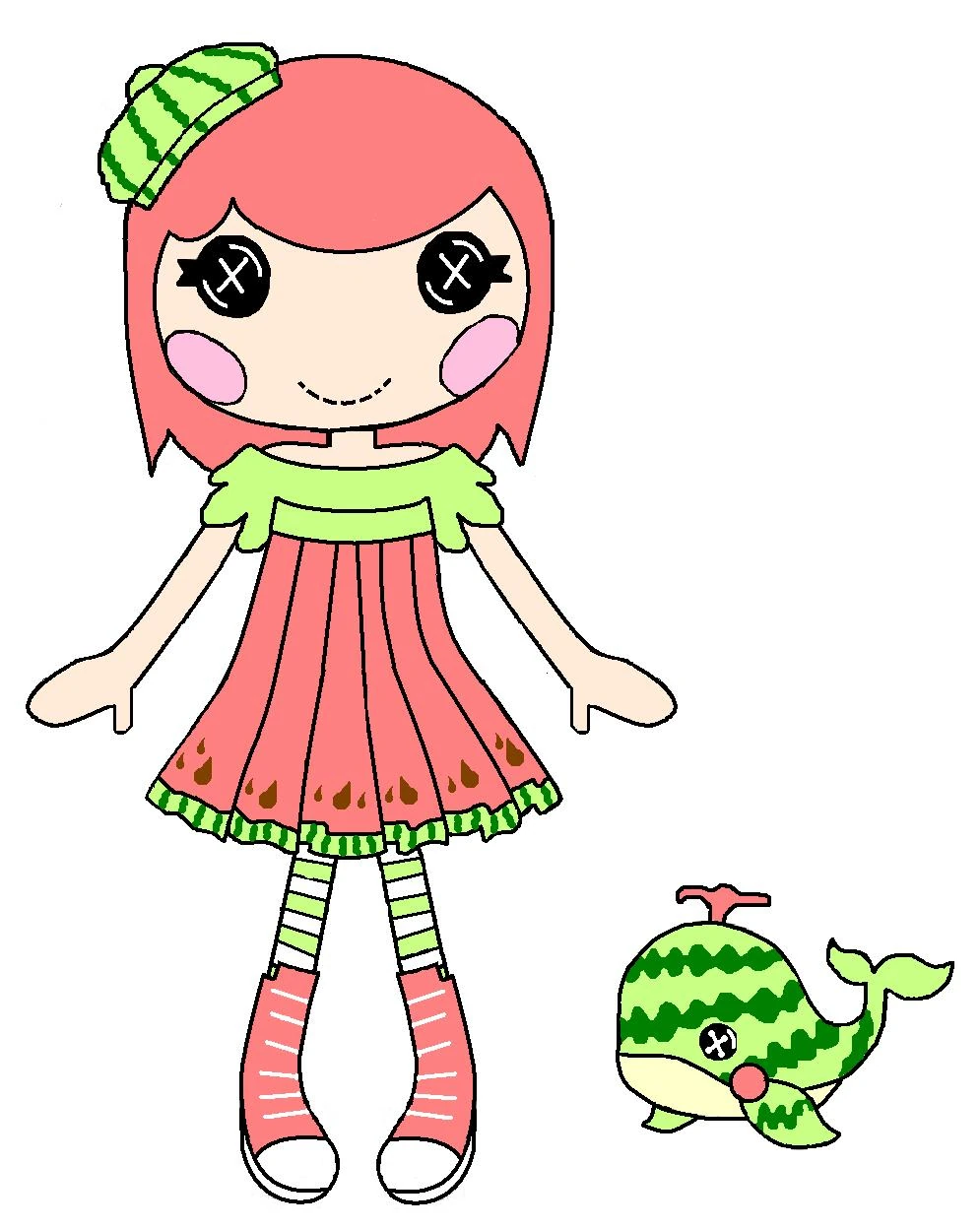 Pip Melon Seed Lalaloopsy Customized Dolls Wiki Fandom