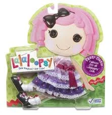 green emerald velvet dress Maddy Lou Dress for Lalaloopsy Dolls PDF Pattern Download main image 0