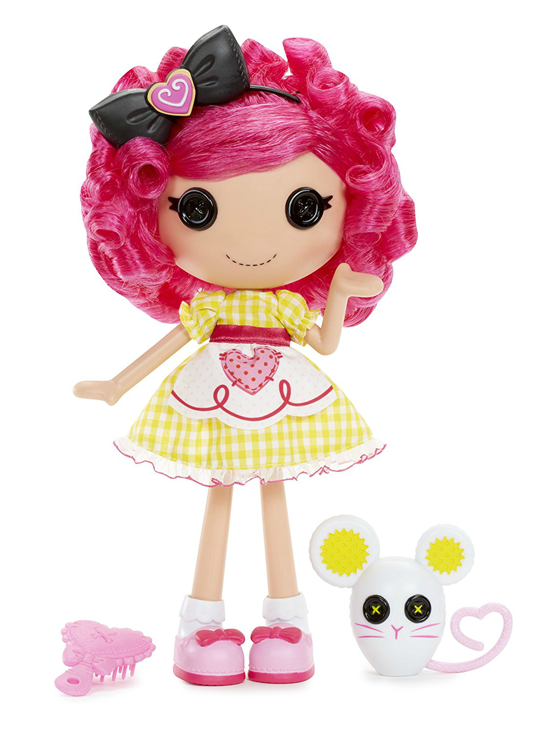 Fantasia Lalaloopsy Crumbs Sugar Cookie Pop Amarela e Rosa Sulamericana