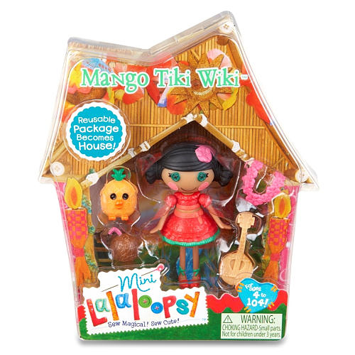 Mini Lalaloopsy Doll Mango Tiki Wiki Series 9 Volume 5 Ukalale Lea Pineapple Co for sale online 