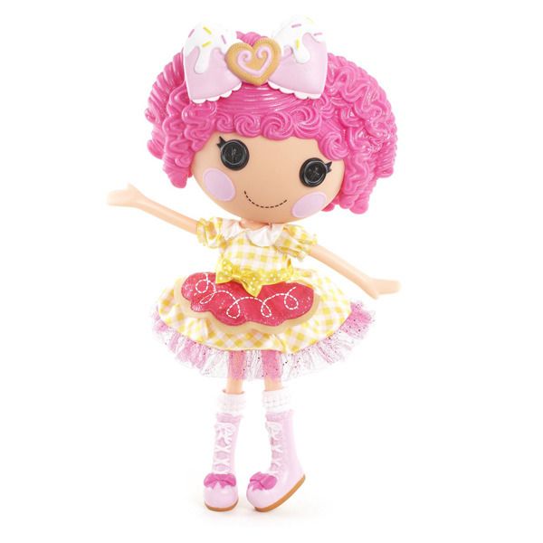 Fantasia Lalaloopsy Crumbs Sugar Cookie Pop Amarela e Rosa