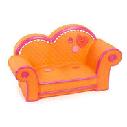 Orange couch