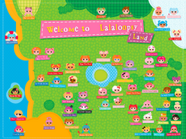 Map of Lalaloopsy Land