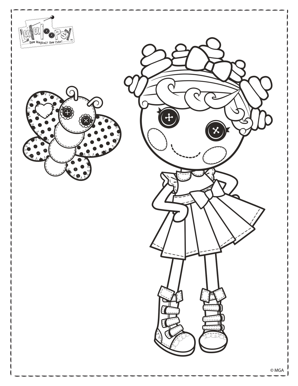 Squiggles N' Shapes/animation | Lalaloopsy Land Wiki | Fandom