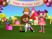 Lady birthday