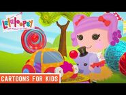 Elephant Learns to Drive - Lalaloopsy Clip - Cartoons for Kids
