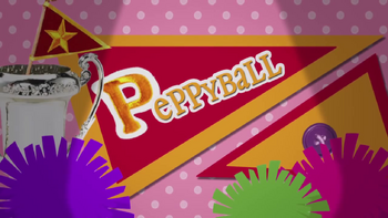 Peppyball title card