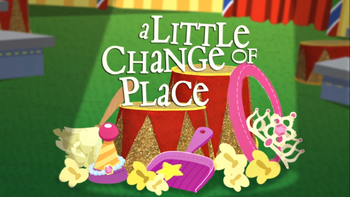 A Little Change of Place title card