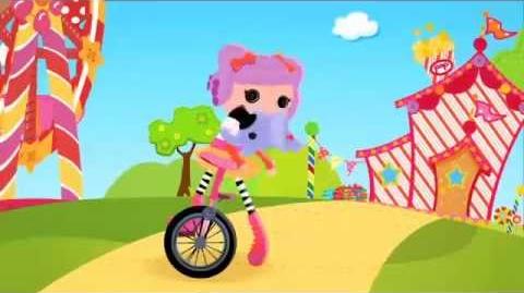 Lalaloopsy™ Webisode 3 Peanut Big Top™ Learns to Ride the Unicycle