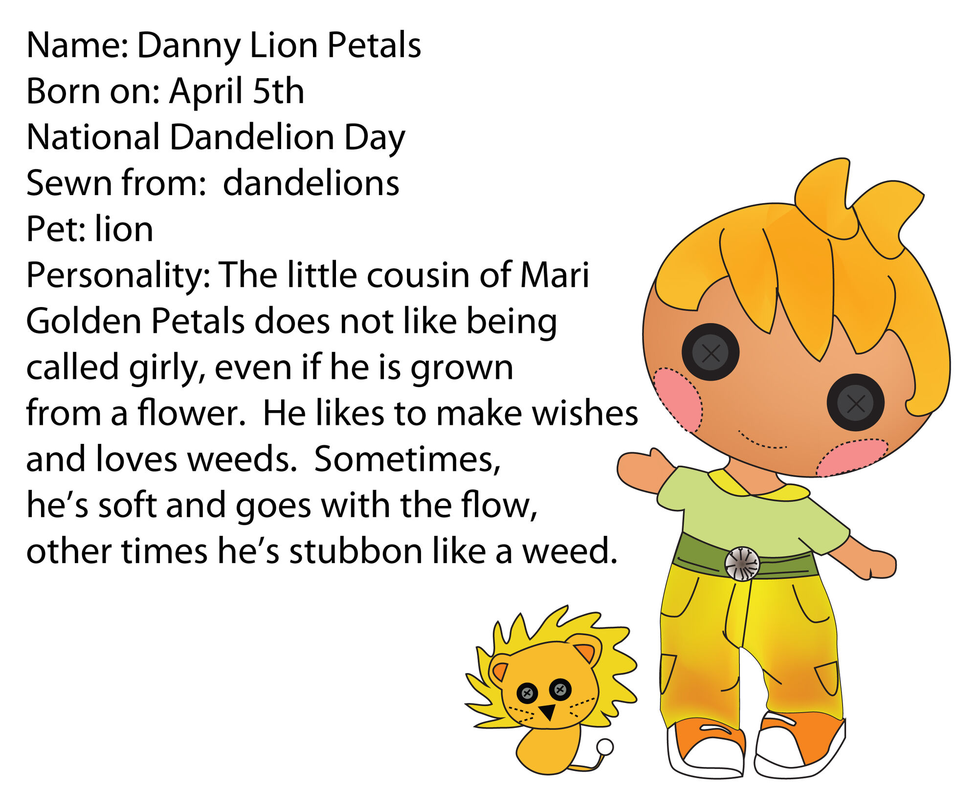Lion danny the Danny DeVito