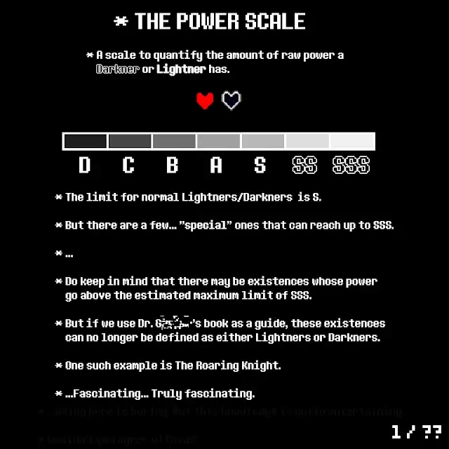 Power Scale | LAMBDARUNE Wiki | Fandom