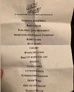 Setlist