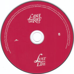 Lana Del Rey - Lust For Life CD