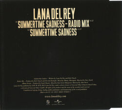 Summertime Sadness - Wikipedia