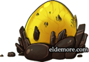 Golden Back Bat Rune Drake Egg