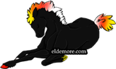 Orange Glam Sleipnir Foal