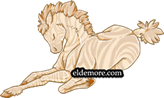 Albino Plains Zebra Sleipnir