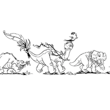 Land Before Time Coloring Pages Land Before Time Wiki Fandom