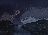 Littlefoot's Mother Dies