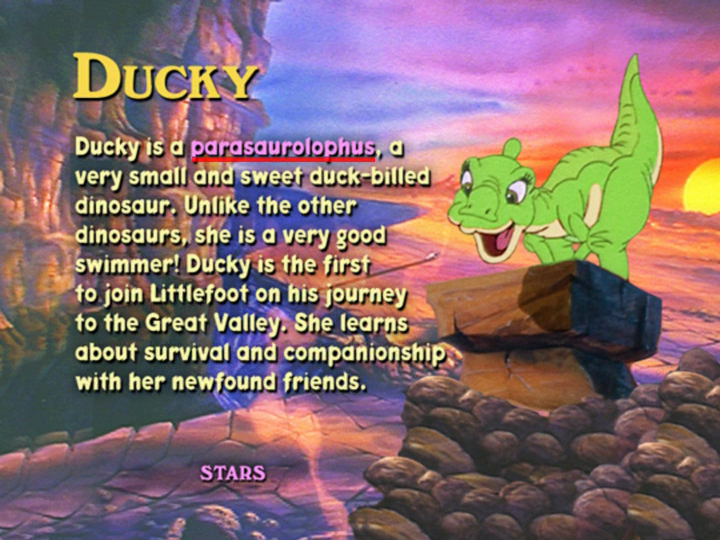 land before time ducky