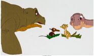 The Land Before Time Spike, Pietre, Ducky and Littlefoot deleted 4