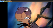 The angry Littlefoot