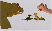 The Land Before Time Spike, Pietre, Ducky and Littlefoot deleted 2