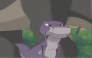 Chomper is angry.