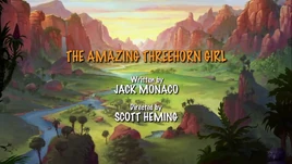 The Amazing Threehorn Girl