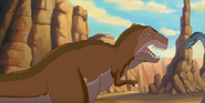 The Sharptooth in the TV series