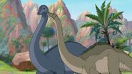 Doc and Dara, two Diplodocus characters
