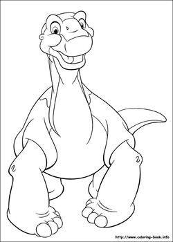 land before time coloring pages print