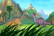 Ali, meeting up with Littlefoot and Cera again.