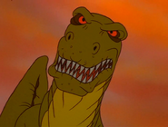 Sharptooth, V, (Tyrannosaurus)