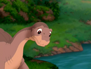 Littlefoot and Mo talk about the earthshake