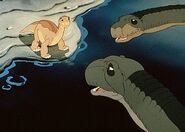 Grandma and Grandpa Longneck in The Land Before Time II: The Great Valley Adventure