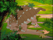 Mr. Clubtail, as he appears in The Land Before Time V: The Mysterious Island