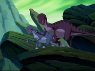 Deinonychus from The Land Before Time XI: Invasion of the Tinysauruses