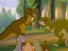 Plates vs Mama Sharptooth