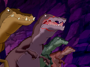 Baryonyx in canyon