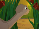 Littlefoot sees Chomper leave